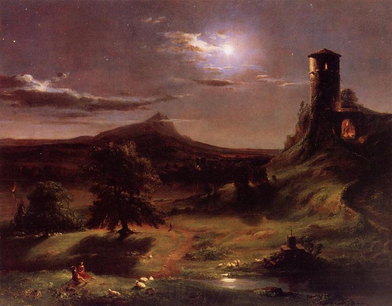 Thomas Cole Moonlight